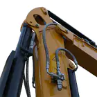 Miniexcavadora Donker DK40 con cabina, 2 velocidades, joysticks, aire acondicionado y motor Yanmar de 38 CV.